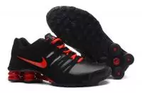 boutique chaussures nike shox current zoon sport noir et rouge